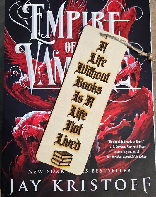 Empire of the Vampire bookmark