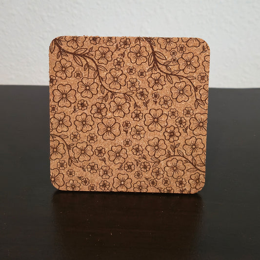 Flower Coasters