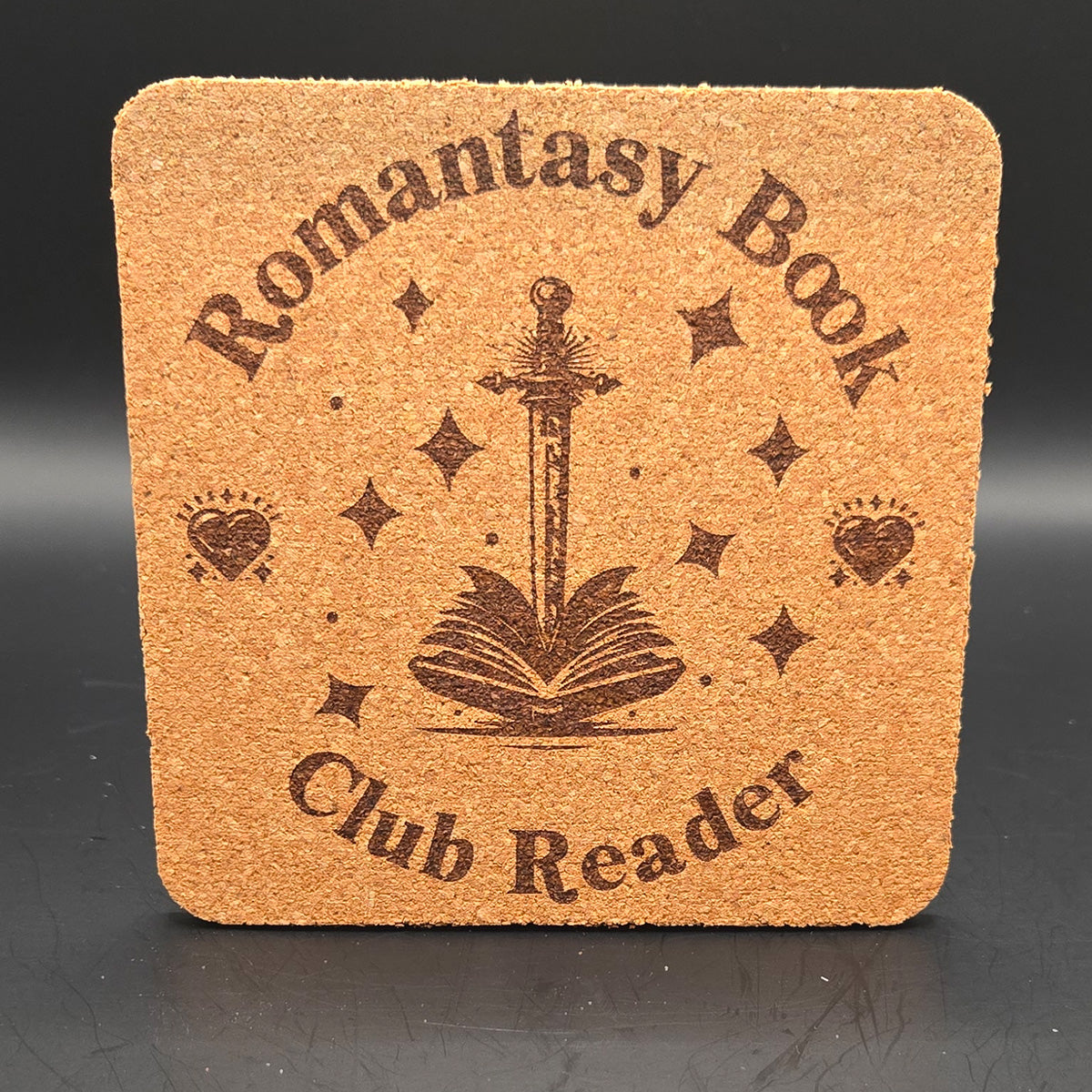 Romantasy Book Club Reader Coasters